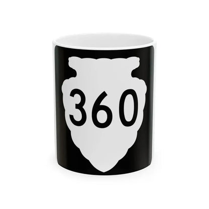 MT-sec-360 (Montana) (Road Sign) White Coffee Mug 11oz - Go Mug Yourself
