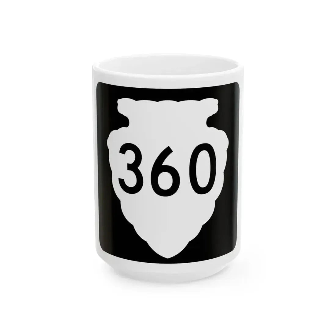 MT-sec-360 (Montana) (Road Sign) White Coffee Mug 15oz - Go Mug Yourself