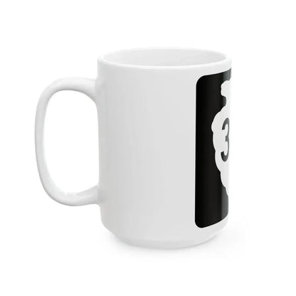 MT-sec-363 (Montana) (Road Sign) White Coffee Mug - Go Mug Yourself