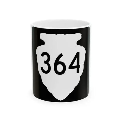 MT-sec-364 (Montana) (Road Sign) White Coffee Mug 11oz - Go Mug Yourself