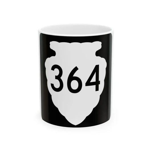 MT-sec-364 (Montana) (Road Sign) White Coffee Mug 11oz - Go Mug Yourself