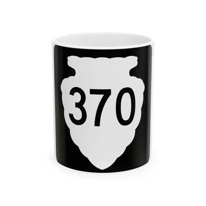 MT-sec-370 (Montana) (Road Sign) White Coffee Mug 11oz - Go Mug Yourself