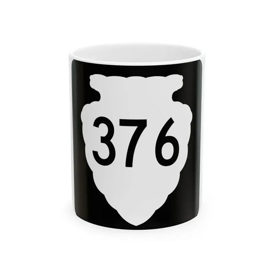 MT-sec-376 (Montana) (Road Sign) White Coffee Mug 11oz - Go Mug Yourself