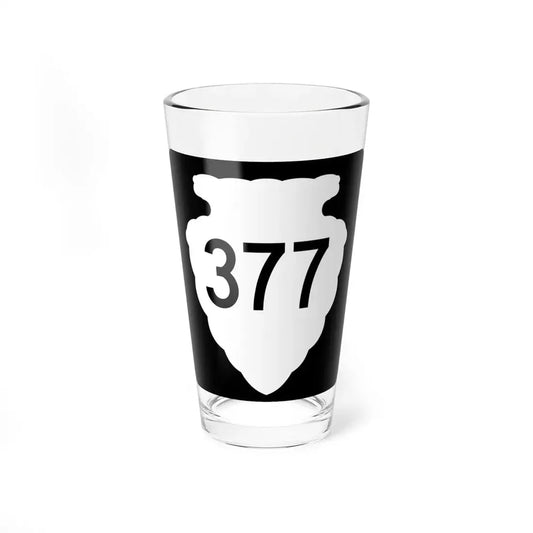 MT-sec-377 (Montana) (Road Sign) Pint Glss 16oz 16oz - Go Mug Yourself