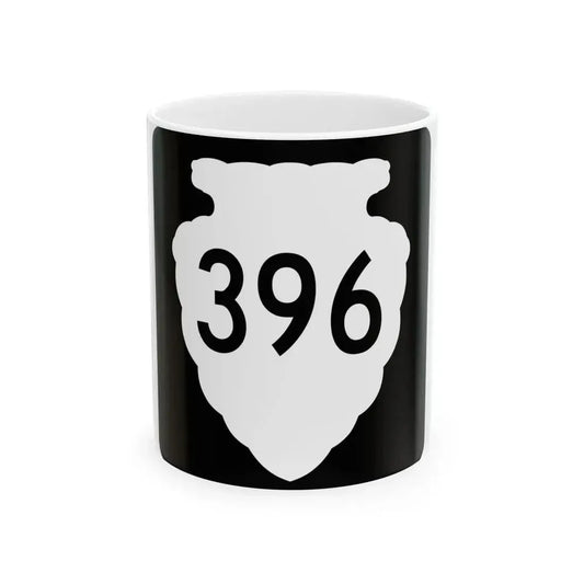 MT-sec-396 (Montana) (Road Sign) White Coffee Mug 11oz - Go Mug Yourself