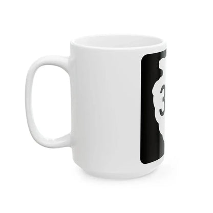 MT-sec-397 (Montana) (Road Sign) White Coffee Mug - Go Mug Yourself