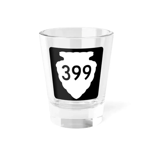 MT-sec-399 (Montana) (Road Sign) Shot Glass 1.5oz 1.5oz - Go Mug Yourself