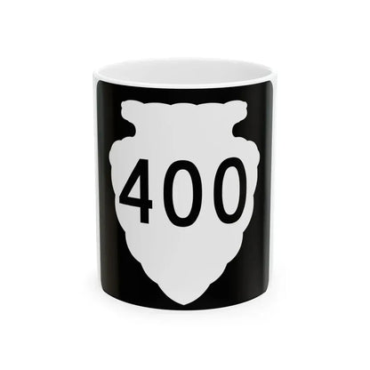 MT-sec-400 (Montana) (Road Sign) White Coffee Mug 11oz - Go Mug Yourself