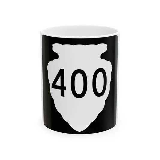 MT-sec-400 (Montana) (Road Sign) White Coffee Mug 11oz - Go Mug Yourself