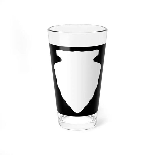 MT-sec-blank (Montana) (Road Sign) Pint Glss 16oz 16oz - Go Mug Yourself