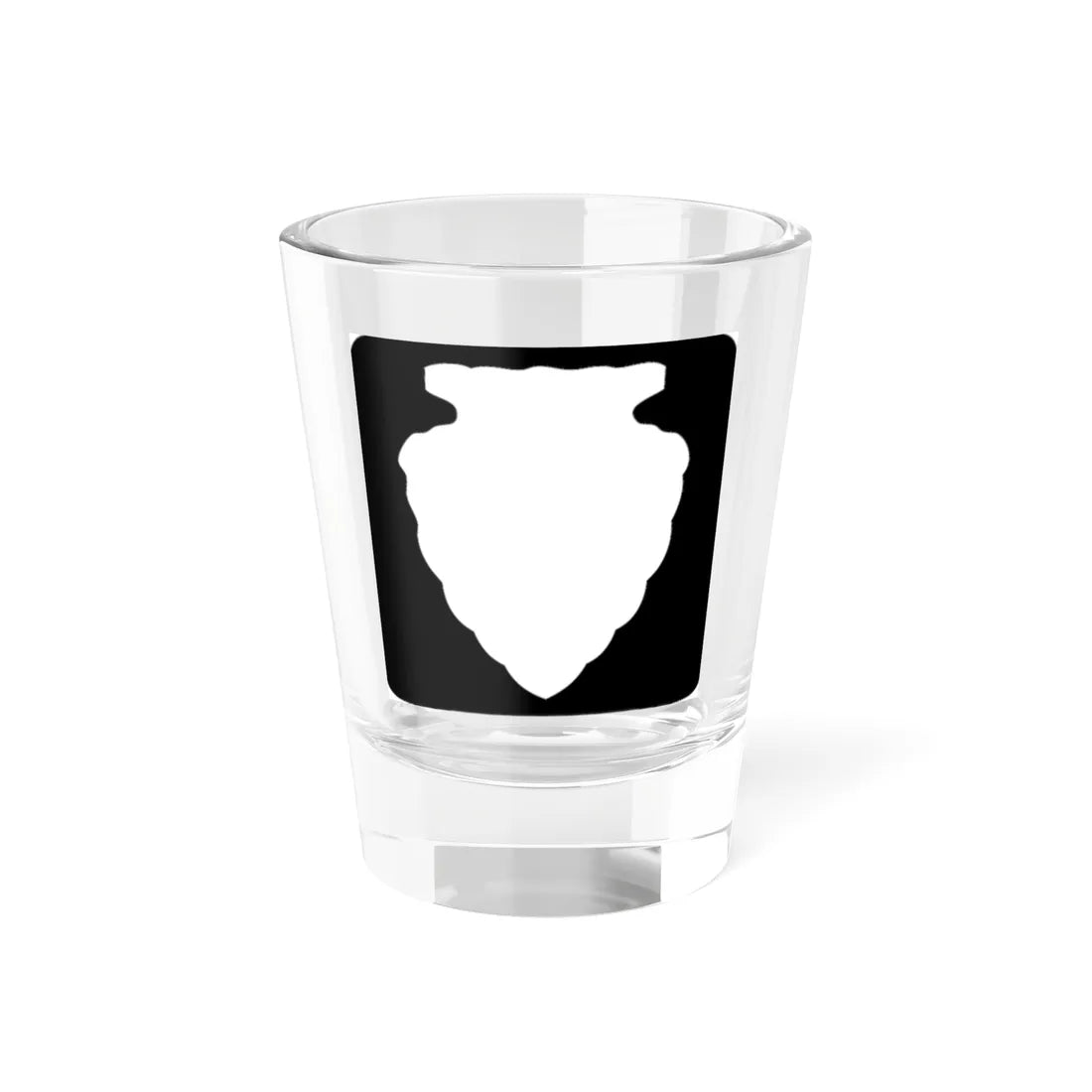MT-sec-blank (Montana) (Road Sign) Shot Glass 1.5oz 1.5oz - Go Mug Yourself