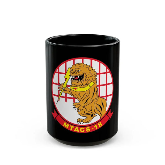 MTACS 18 (USMC) Black Coffee Mug 15oz - Go Mug Yourself