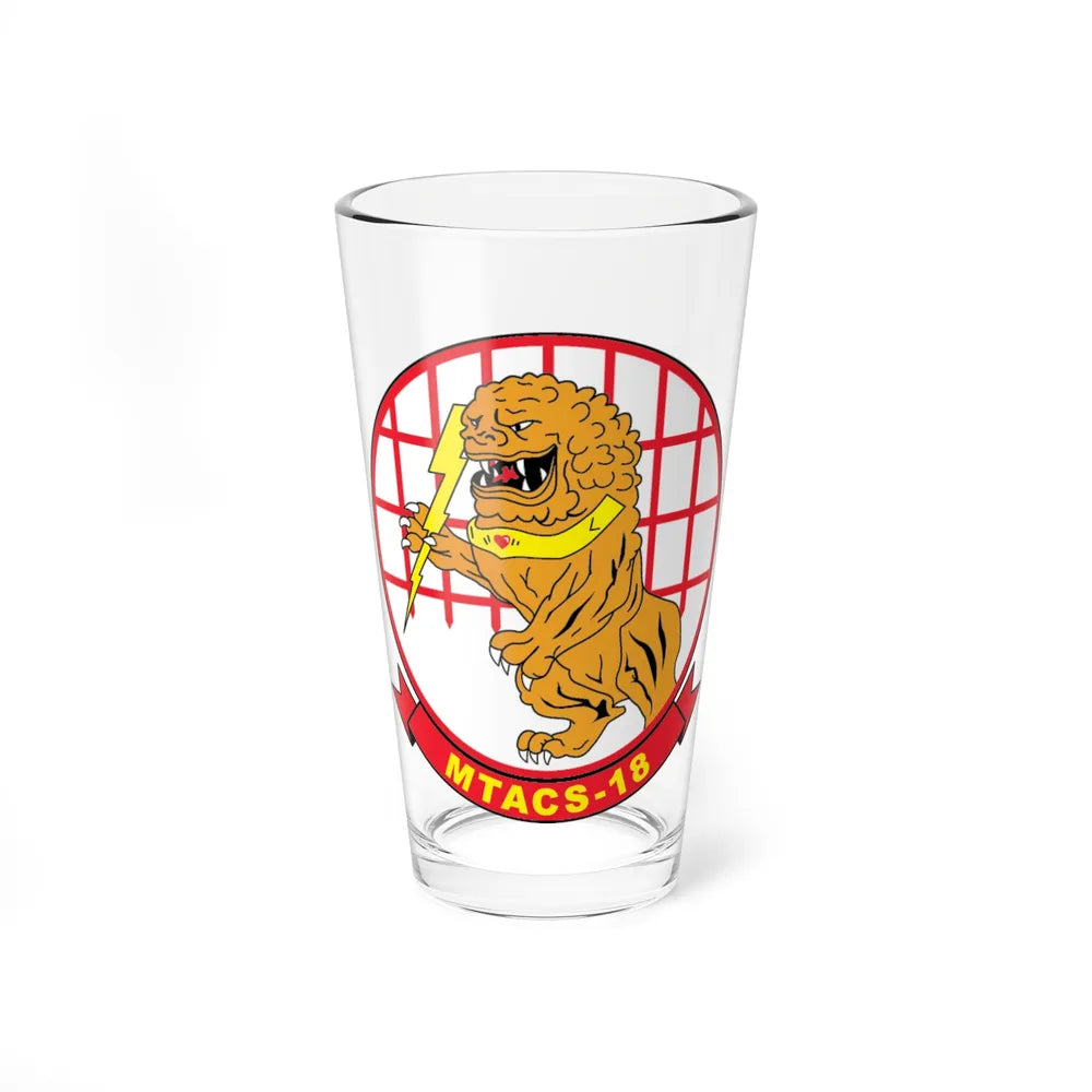 MTACS 18 (USMC) Pint Glass 16oz-16oz-Go Mug Yourself