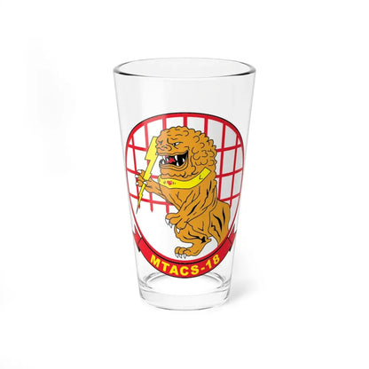 MTACS 18 (USMC) Pint Glass 16oz 16oz - Go Mug Yourself