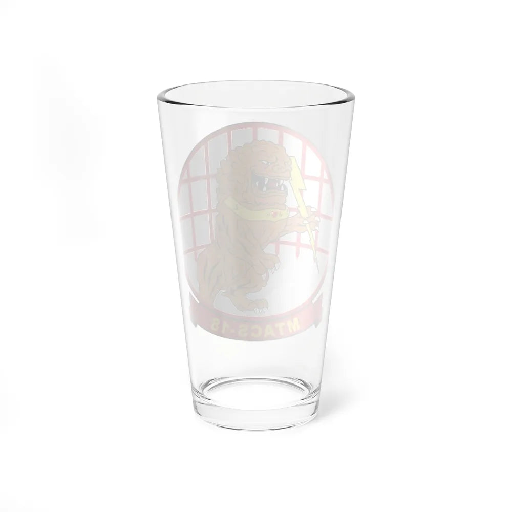 MTACS 18 (USMC) Pint Glass 16oz-Go Mug Yourself