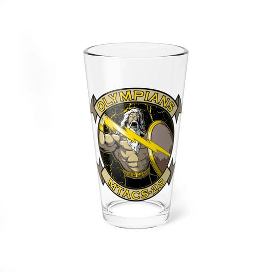 MTACS 28 Olympians (USMC) Pint Glass 16oz 16oz - Go Mug Yourself
