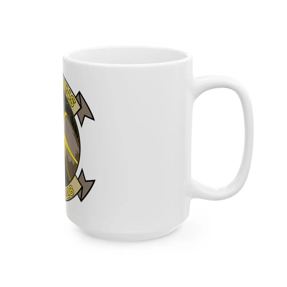 MTACS 28 Olympians (USMC) White Coffee Mug-Go Mug Yourself