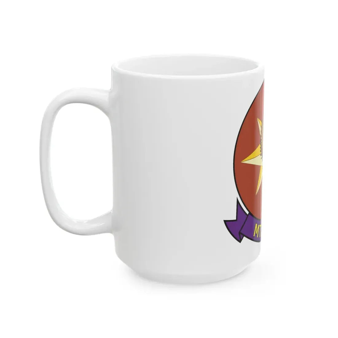 MTACS 38 Fire Chickens (USMC) White Coffee Mug - Go Mug Yourself