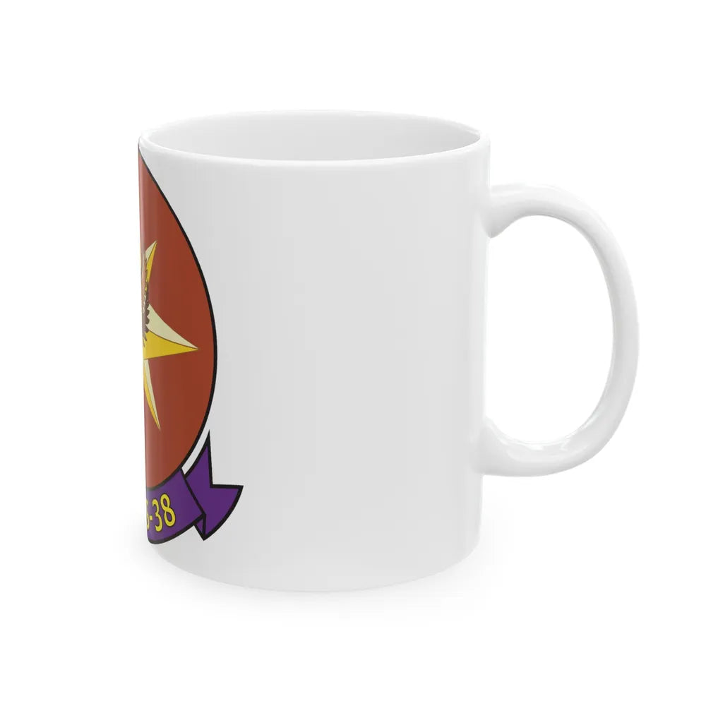 MTACS 38 Fire Chickens (USMC) White Coffee Mug-Go Mug Yourself