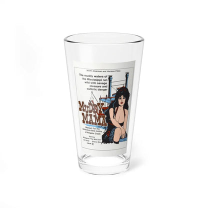 MUDDY MAMA 1969 Movie Poster - Pint Glass 16oz-16oz-Go Mug Yourself