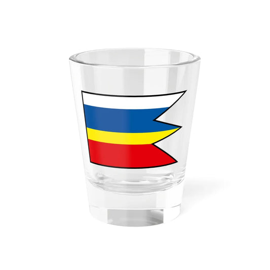 Mudronovo Komarno Flag (Slovakia) Shot Glass 1.5oz 1.5oz - Go Mug Yourself
