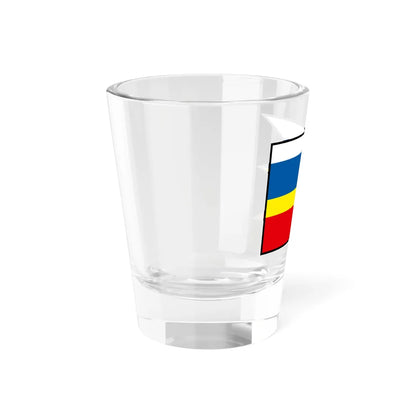 Mudronovo Komarno Flag (Slovakia) Shot Glass 1.5oz - Go Mug Yourself
