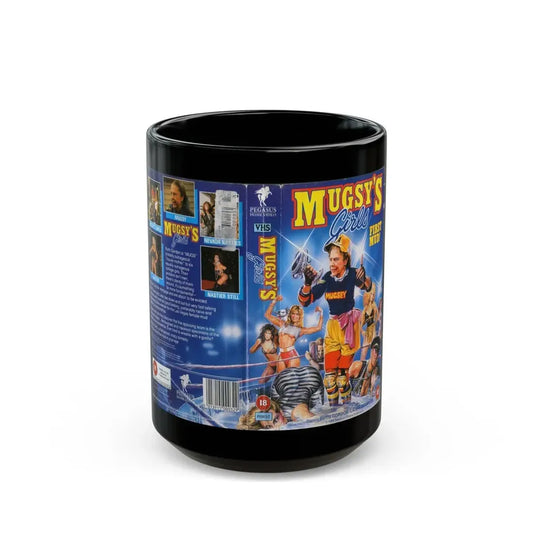 MUGSYS GIRLS (VHS COVER) - Black Coffee Mug 15oz - Go Mug Yourself