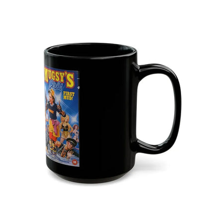 MUGSYS GIRLS (VHS COVER) - Black Coffee Mug - Go Mug Yourself