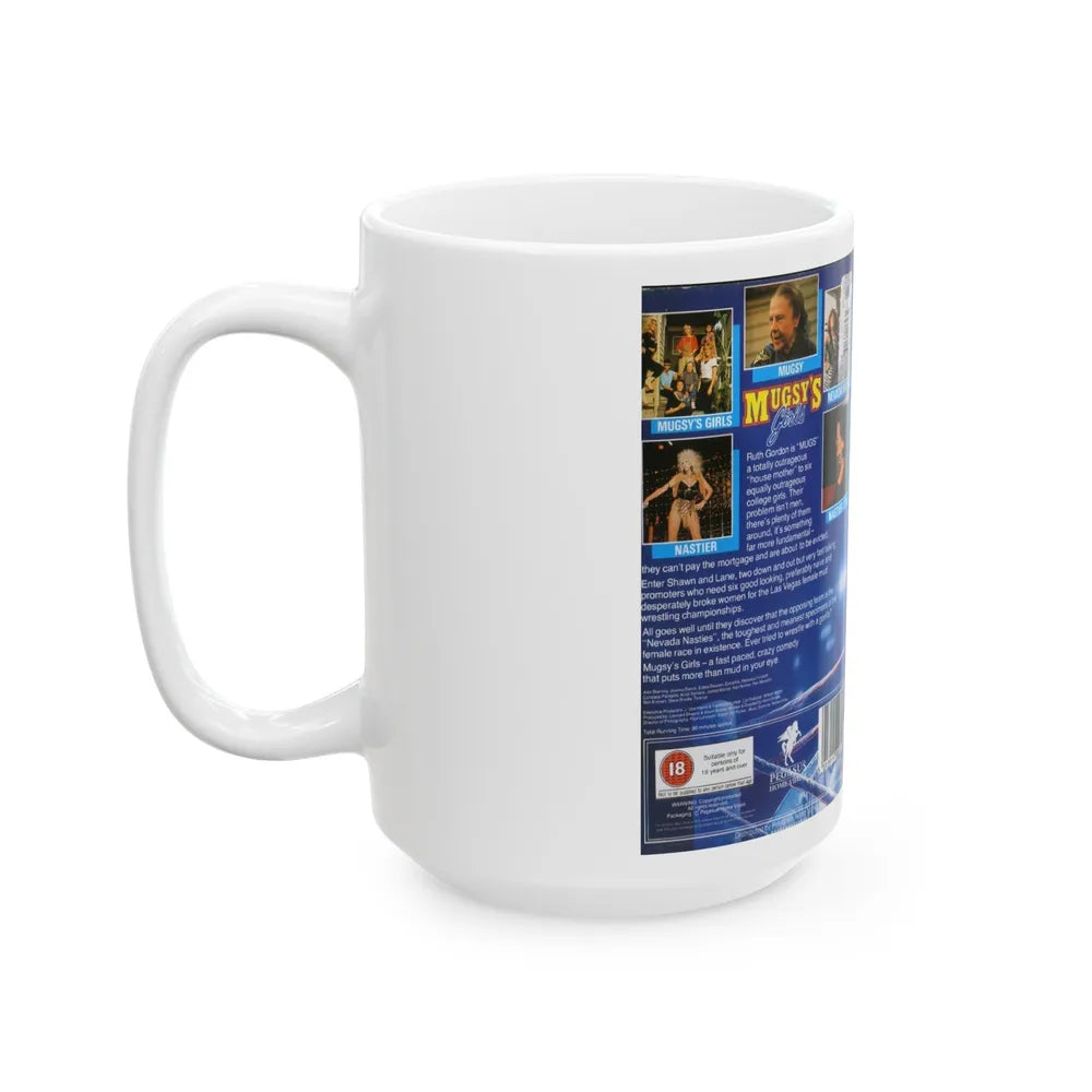 MUGSYS GIRLS (VHS COVER) - White Coffee Mug-Go Mug Yourself