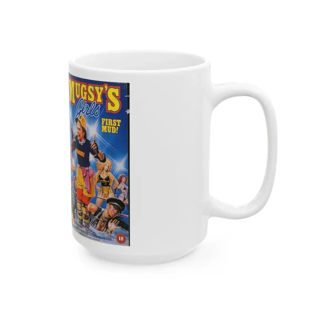 MUGSYS GIRLS (VHS COVER) - White Coffee Mug - Go Mug Yourself