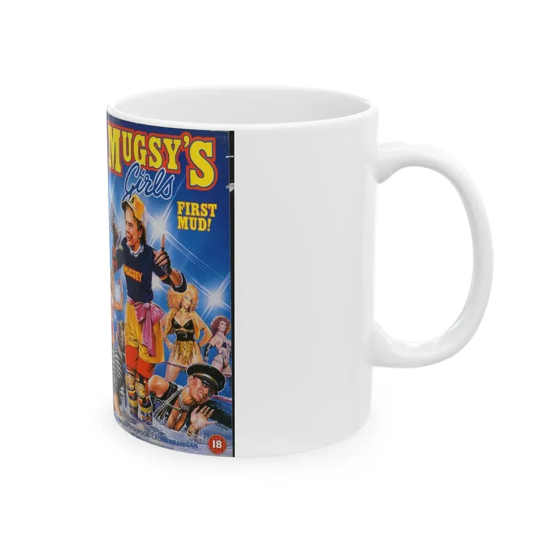 MUGSYS GIRLS (VHS COVER) - White Coffee Mug - Go Mug Yourself