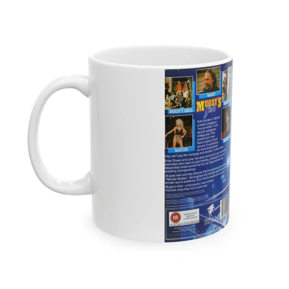 MUGSYS GIRLS (VHS COVER) - White Coffee Mug-Go Mug Yourself