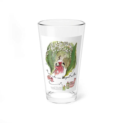 Muguet des Bois, advertisement, Cosmopolitan, May 1947 (Magazine Illustration) Pint Glass 16oz-16oz-Go Mug Yourself