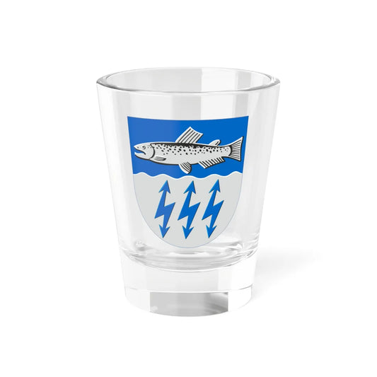 Muhos.vaakuna (Finland) (Coat of Arms) Shot Glass 1.5oz 1.5oz - Go Mug Yourself