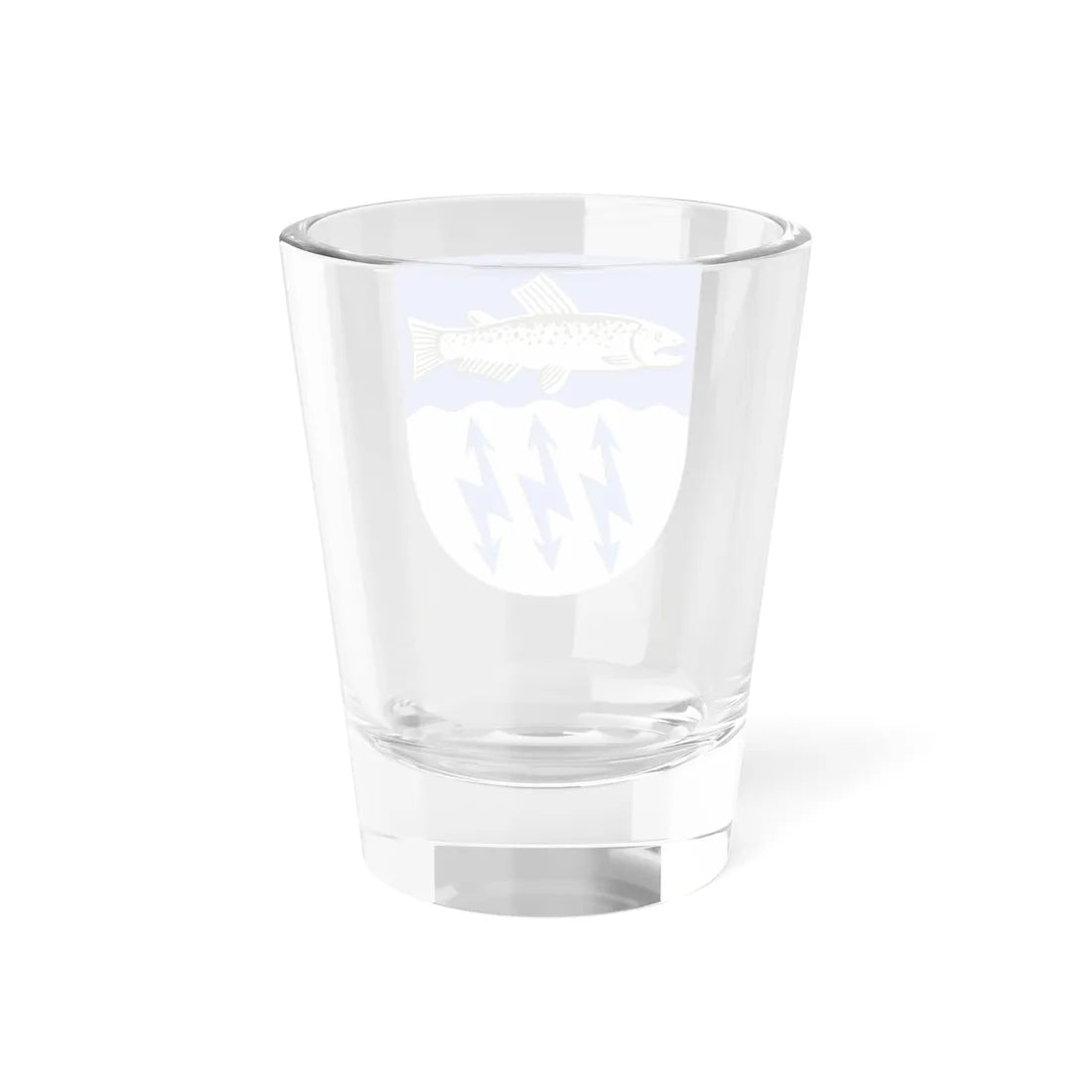 Muhos.vaakuna (Finland) (Coat of Arms) Shot Glass 1.5oz - Go Mug Yourself