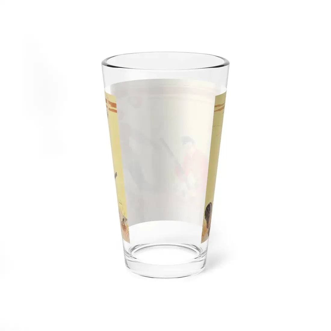 Mullin's Pretty Blind Mate, Collier's magazine story illustration, circa 1945 (Magazine Illustration) Pint Glass 16oz - Go Mug Yourself