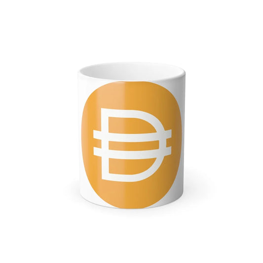 MULTI COLLATERAL DAI DAI (Cryptocurrency) Color Changing Mug 11oz-11oz-Go Mug Yourself