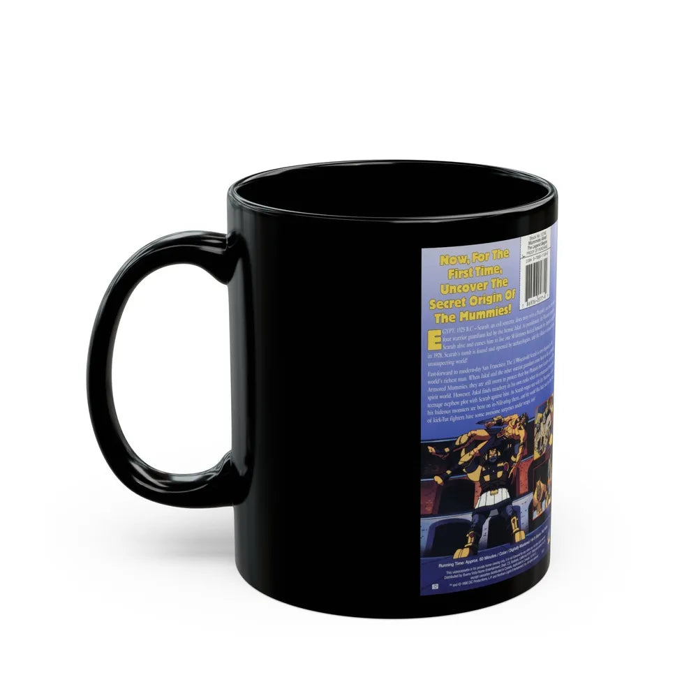 MUMMIES ALIVE (VHS COVER) - Black Coffee Mug-Go Mug Yourself