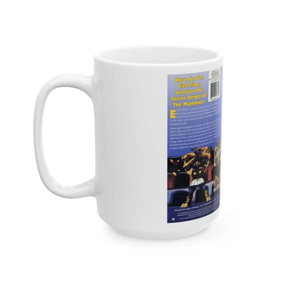 MUMMIES ALIVE (VHS COVER) - White Coffee Mug - Go Mug Yourself