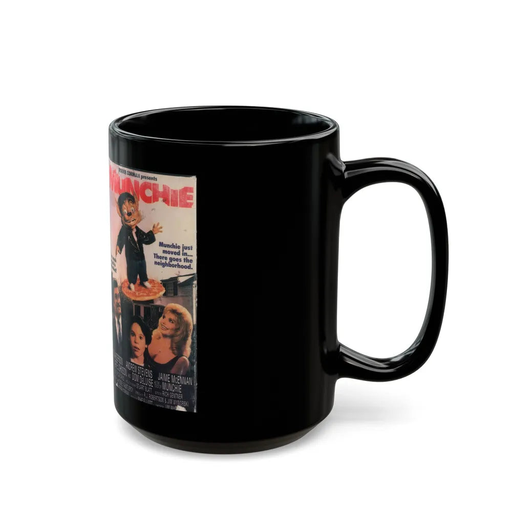 MUNCHIE (VHS COVER) - Black Coffee Mug-Go Mug Yourself