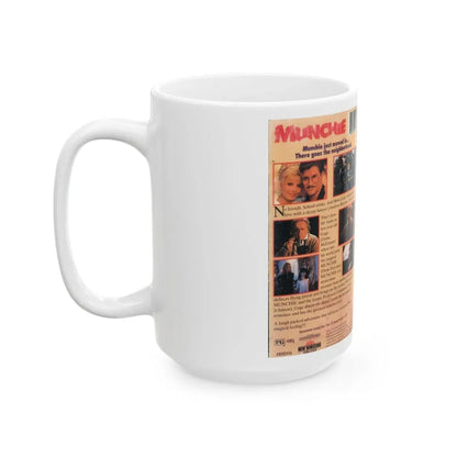 MUNCHIE (VHS COVER) - White Coffee Mug - Go Mug Yourself