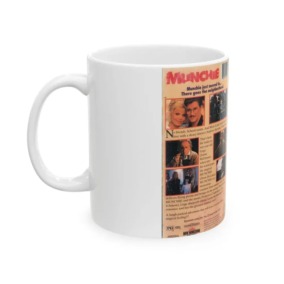 MUNCHIE (VHS COVER) - White Coffee Mug - Go Mug Yourself