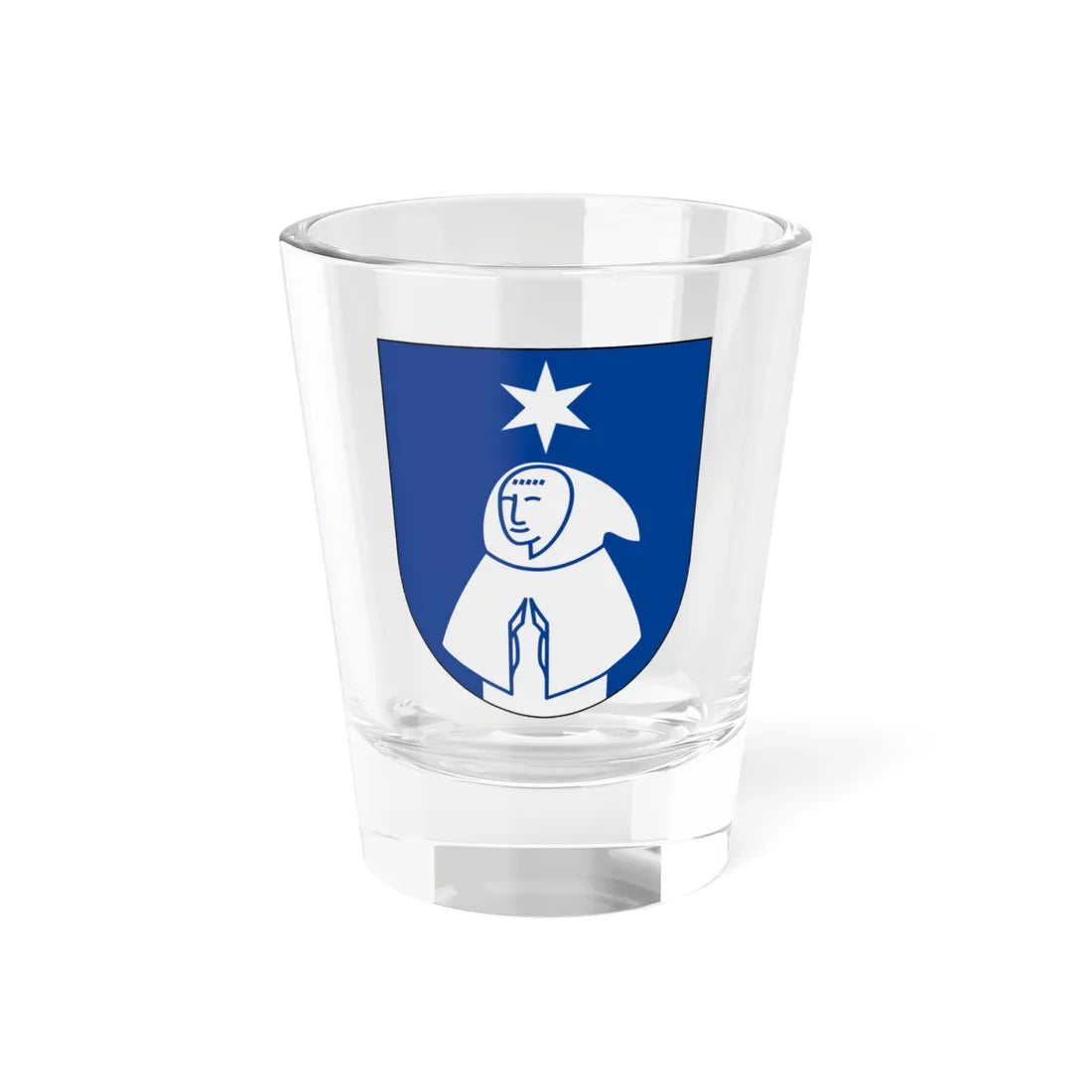 Munck af Fulkila vapen (Sweden) (Coat of Arms) Shot Glass 1.5oz 1.5oz - Go Mug Yourself