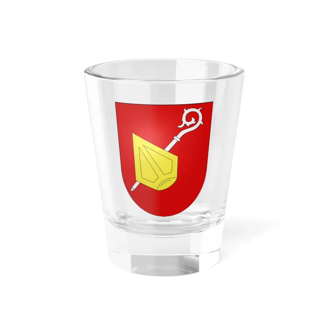 Mund-coat of arms (Switzerland) (Coat of Arms) Shot Glass 1.5oz - Go Mug Yourself