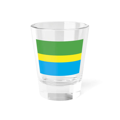 Municipal Flag of Bandung Indonesia (Indonesia) Shot Glass 1.5oz 1.5oz - Go Mug Yourself