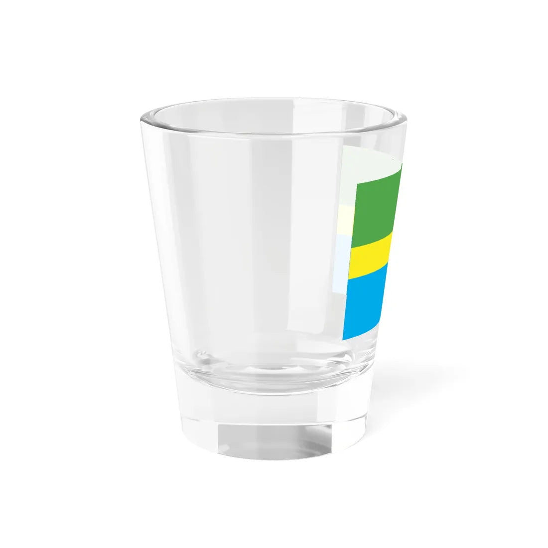 Municipal Flag of Bandung Indonesia (Indonesia) Shot Glass 1.5oz - Go Mug Yourself