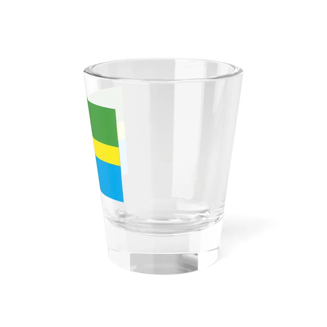 Municipal Flag of Bandung Indonesia (Indonesia) Shot Glass 1.5oz - Go Mug Yourself