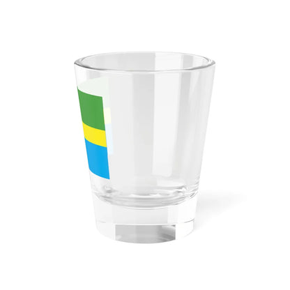 Municipal Flag of Bandung Indonesia (Indonesia) Shot Glass 1.5oz - Go Mug Yourself