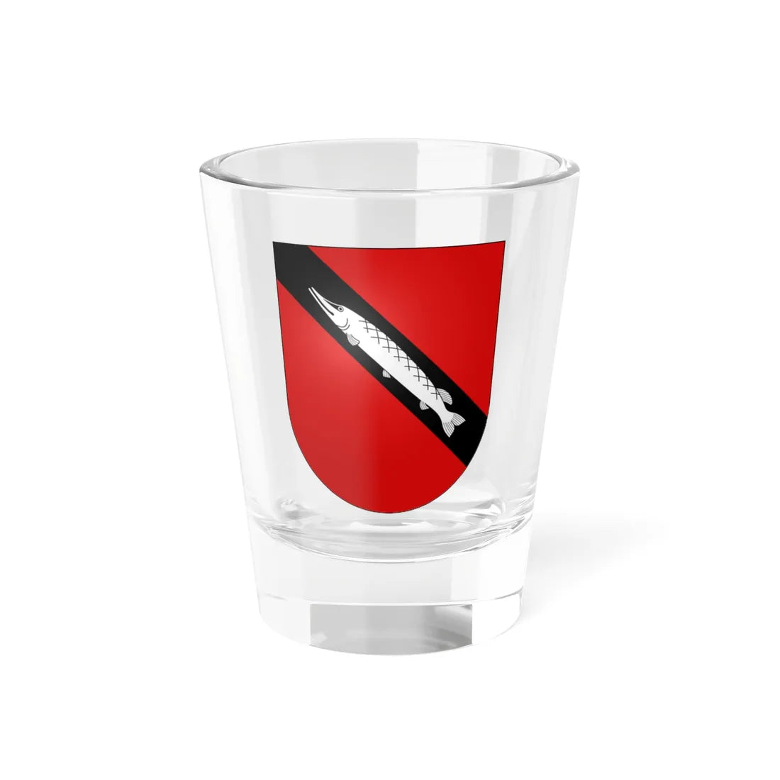 Muntelier-coat of arms (Switzerland) (Coat of Arms) Shot Glass 1.5oz 1.5oz - Go Mug Yourself