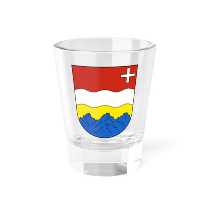 Muotathal-blazon (Switzerland) (Coat of Arms) Shot Glass 1.5oz 1.5oz - Go Mug Yourself